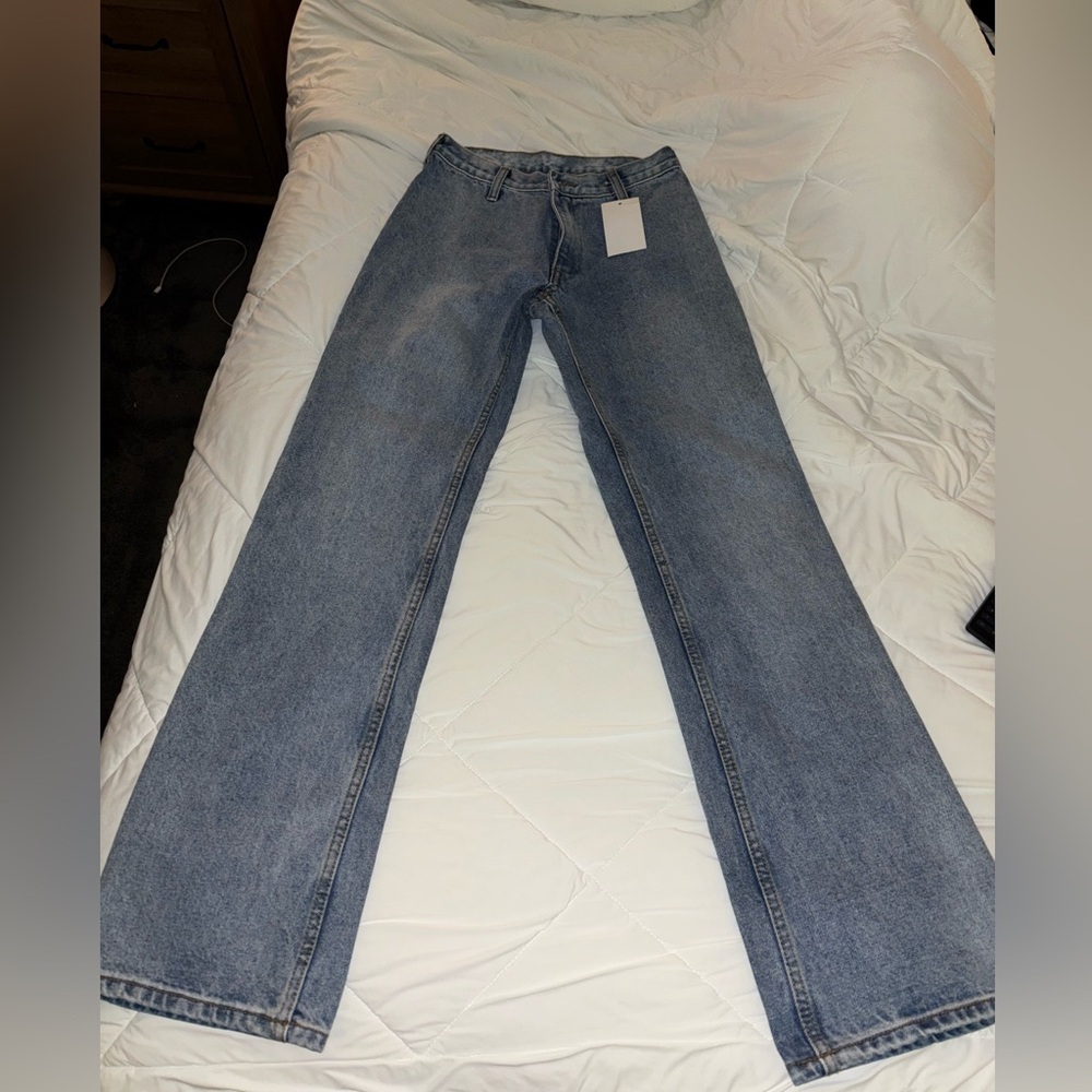 Brandy Melville Classic Blue Straight Jeans
